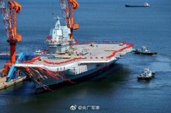 澳门太阳城网站：我国第二艘航母通过台湾海峡